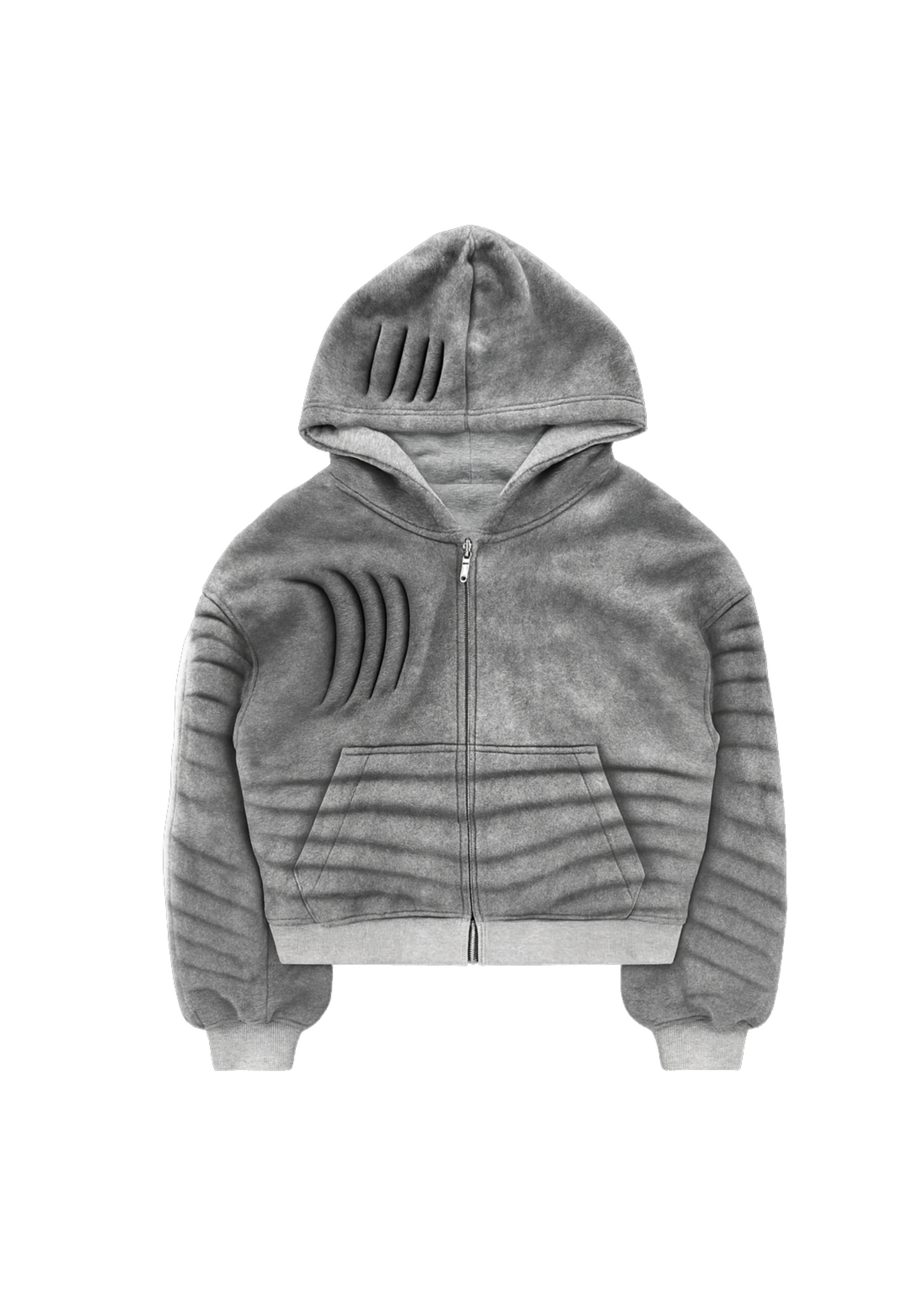 "Nautical Reef" Zip-Up Hoodie